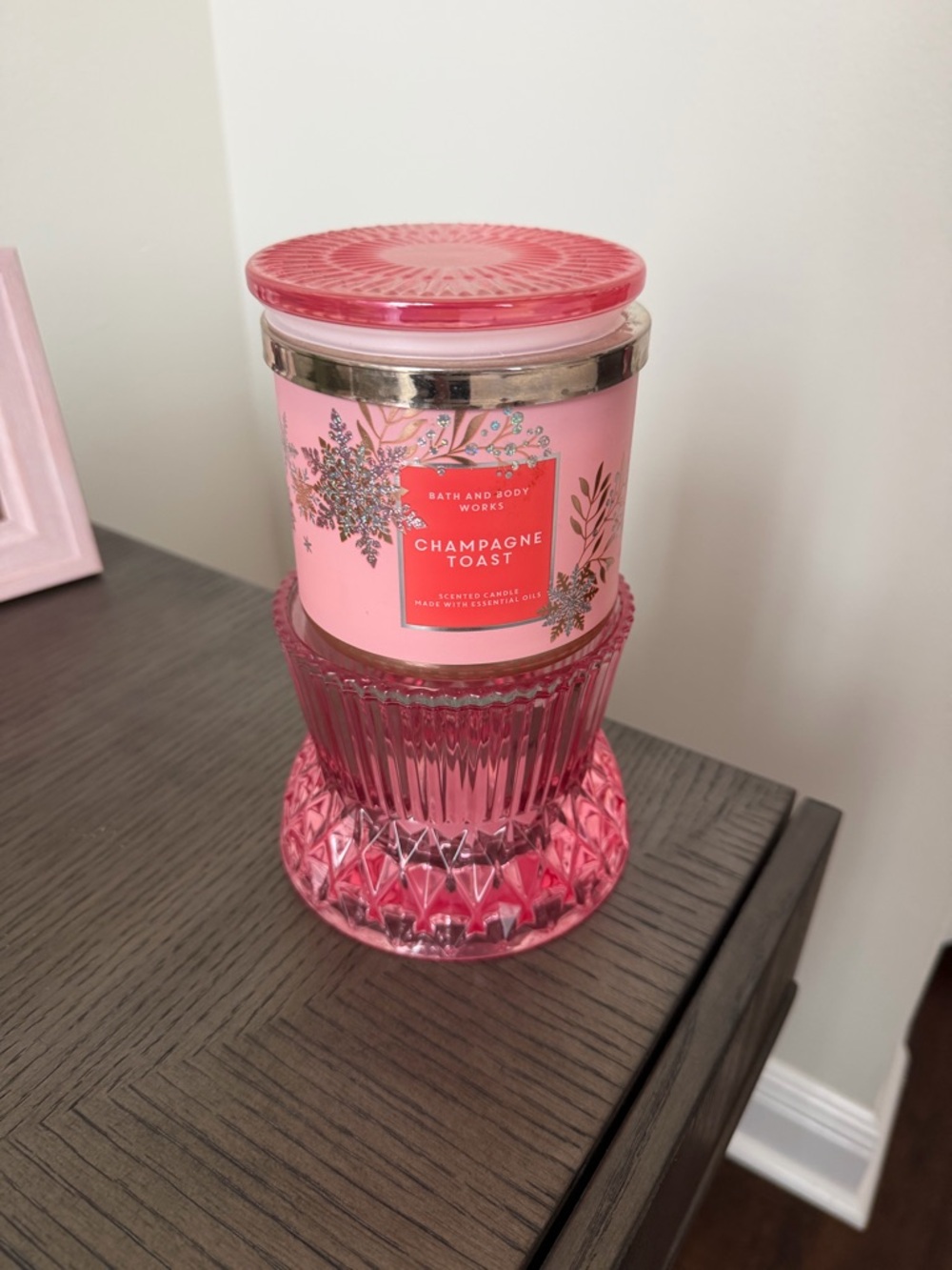 Candle and candle holder